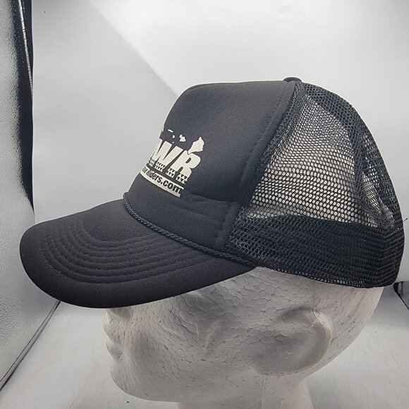 Maui Wave Riders Black Mesh Trucker Hat Cap Casual Breathable Lightweight - Picture 2 of 9